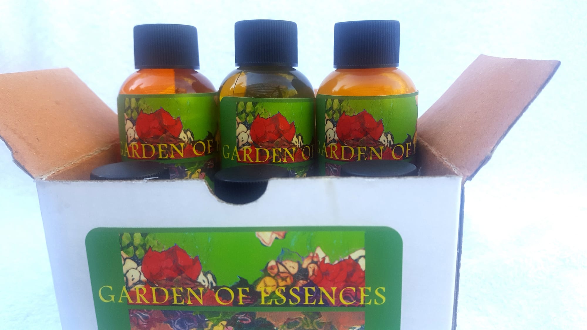 aromatherapy gift box set of oils