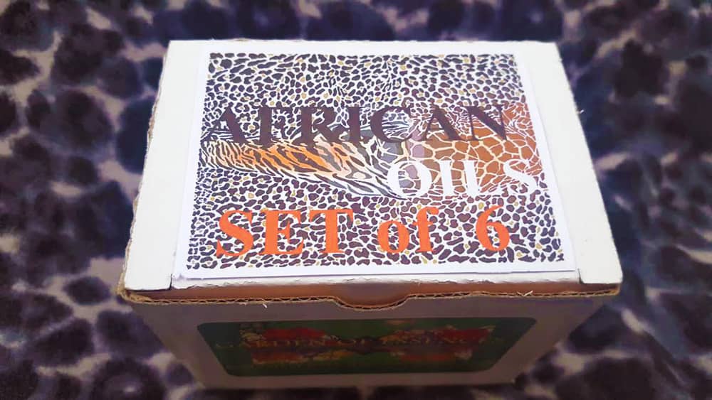 AFRICAN OIL GIFT SET BOX