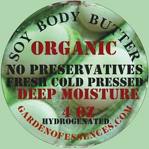 organic soy body butter